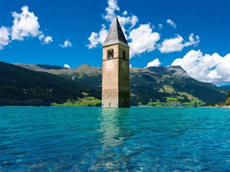 The church of lake reschen | Smithsonian Photo Contest | Smithsonian Magazine