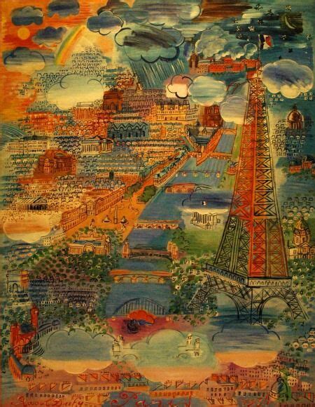 Raoul Dufy Vue De Paris Raoul Dufy Art Masters Raoul