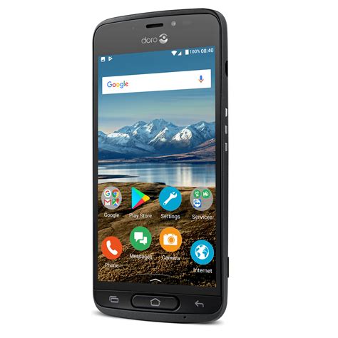 Doro 8040 4G SIM-Free Mobile Phone - Black: Amazon.co.uk: Electronics