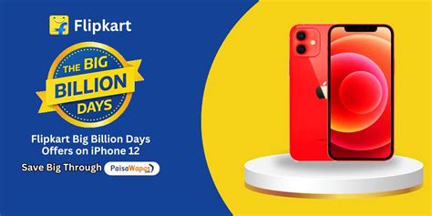 Rs 32999 Buy Iphone 12 In Flipkart Big Billion Day Sale