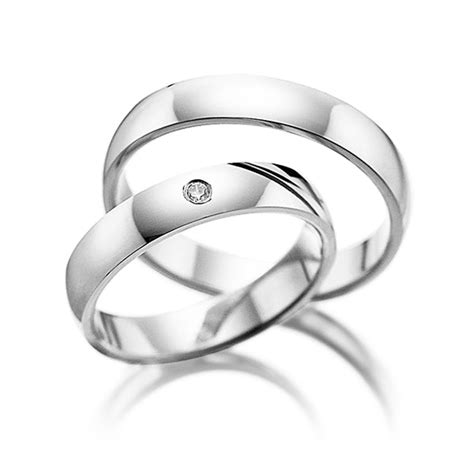 His And Hers Plain Platinum Wedding Bands Ltb Jewelry