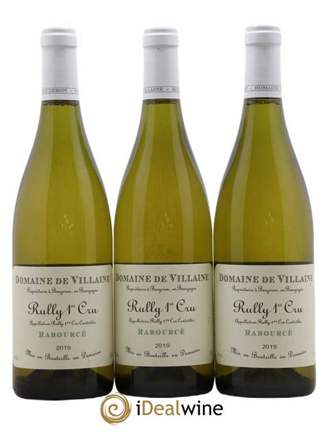 Buy Rully 1er Cru Rabourcé Domaine de Villaine 2019 lot 87498