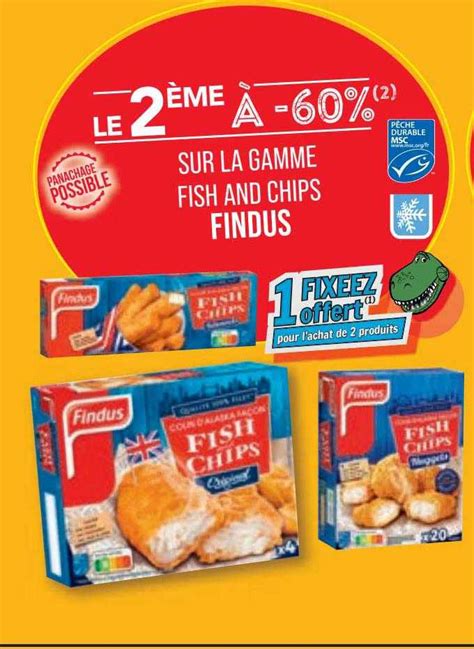 Promo La Gamme Fish And Chips Findus Chez Match ICatalogue Fr