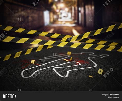 Crime Scene Murder Image & Photo (Free Trial) | Bigstock