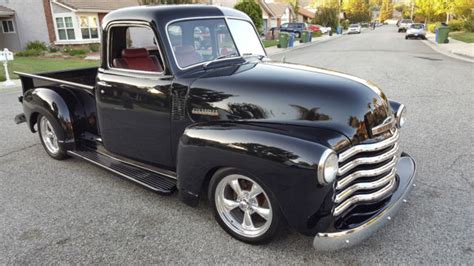 Chevy Restomod Window Beautiful Black Beauty Full Restoration