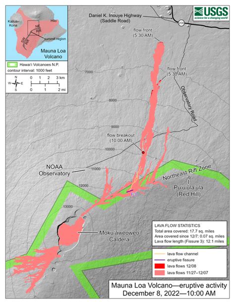 Satellite Observation Is Helping To Map Lava From Hawaiis Mauna Loa