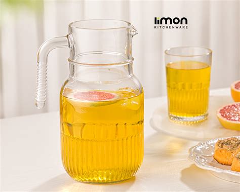 Glass pitcher