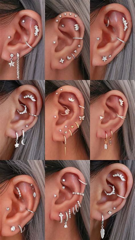 Of The Most Creative Ear Curation Ideas Cool Ear Piercings