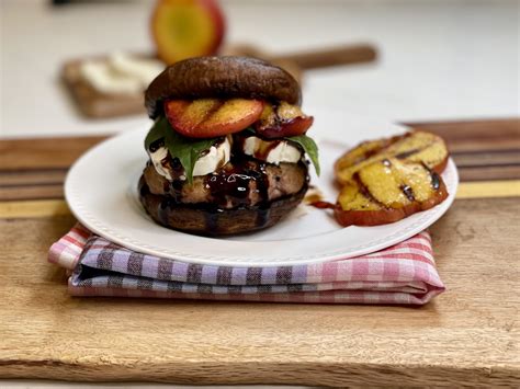 Portobello Mushroom Bun Burgers Joy Bauer