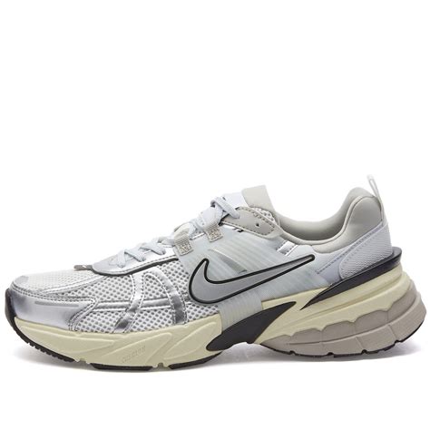 Nike V2k Run W Sneaker Summit White And Metallic Silver End At