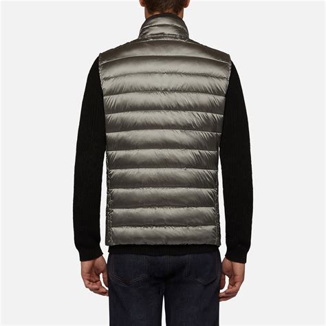 Geox Dereck Man Grey Down Jacket Geox Fw2021