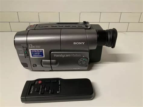 CAMÉSCOPE SONY HANDYCAM Ccd Trv10E Video 8 Caméra Vidéo Analogique 8 Mm