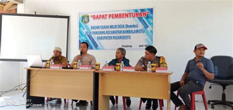 Rapat Pembentukan Badan Usaha Milik Desa