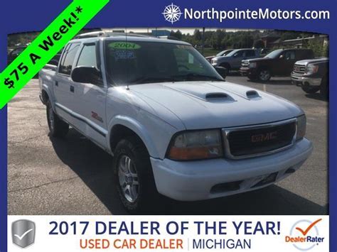 Gmc Sonoma Sls Dr Crew Cab Sls Wd Sb For Sale In Traverse City