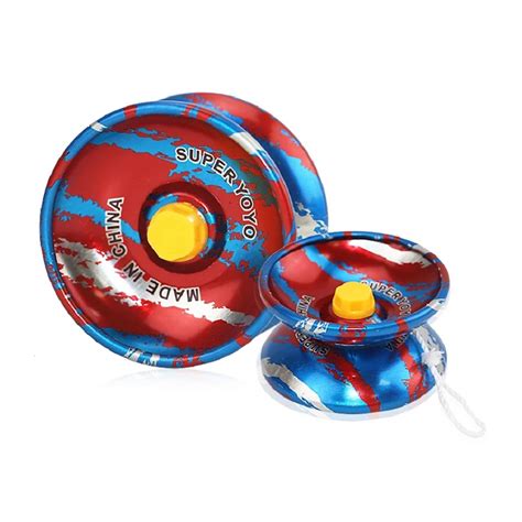 Polished Alloy YOYO Educational Toy Unisex Colorful Yoyo For Kids Speed ...