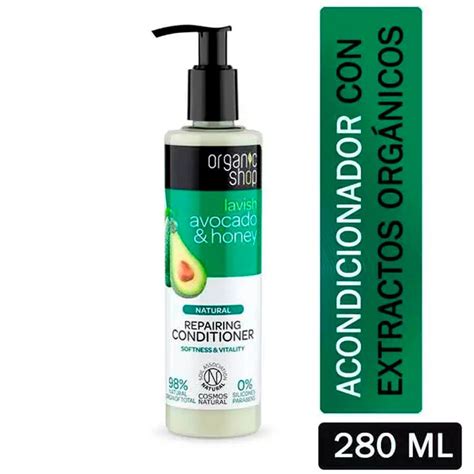 Acondicionador De Palta Y Miel Organic Shop 280 Ml Doutzen