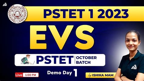 Pstet Evs Preparation Pstet Paper Day Evs Class By