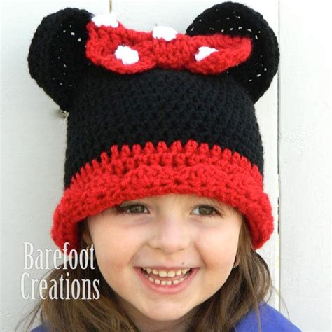 Вяжем детские шапочки - Микки и Минни Маус. Обсуждение на LiveInternet ...