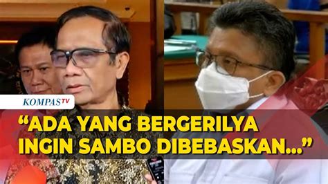 Mahfud Md Sebut Ada Gerakan Bawah Tanah Yang Sengaja Pengaruhi Vonis