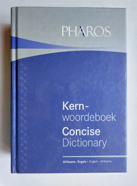 Pharos Afrikaans Engels English Afrikaans Kernwoordeboek Pharos