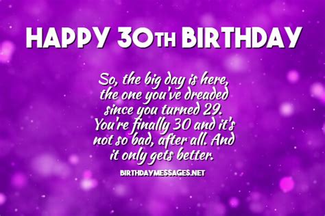 30th Birthday Wishes for the Thirtysomethings in Your Life