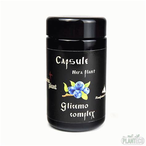 Capsule Glicemo Complex Cps Nera Plant Planteco