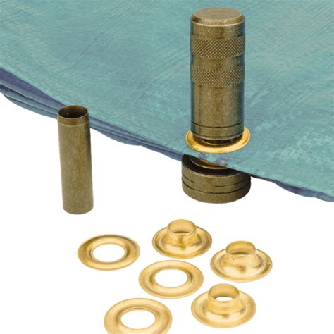 how to put a grommet in a tarp