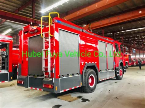 Sinotruk Howo Cbm Foam Fire Truck Liters Water Fire Fighting