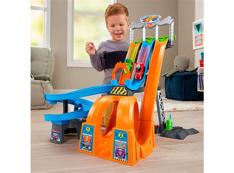 Juguete Bebe Fisher Price Hfg Fisher Price Gran Pista Carreras Hot Wheels