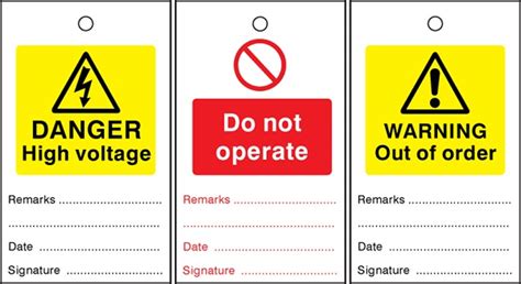 Label Source | News | Electrical Tags: How to Use Them Properly