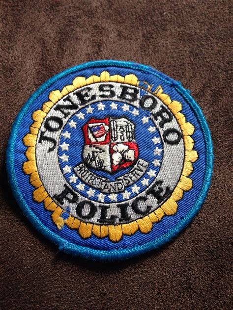 Jonesboro Police Department | Police patches, Police department, Badge