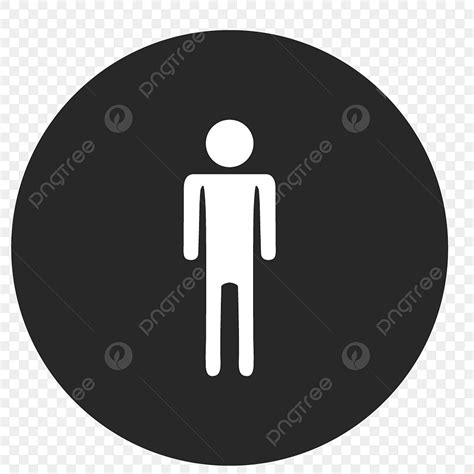 Male Toilet Icon Men's Toilet Cartoon Male Toilet Office Icon PNG ...