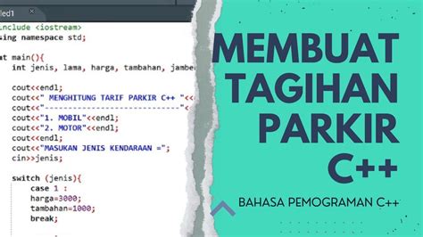 Membuat Tagihan Parkir C YouTube