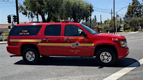 LACoFD Battalion 10 Reserve Responding Code 3 YouTube