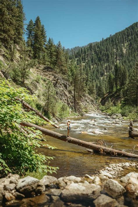 How To Reach Rocky Canyon Hot Springs Near Mccall Idaho The Mandagies