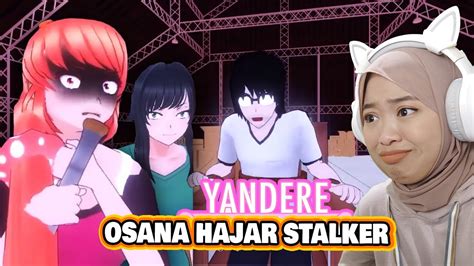 AKU SINGKIRKAN OSANA MENGGUNAKAN STALKER NYA Yandere Simulator Demo