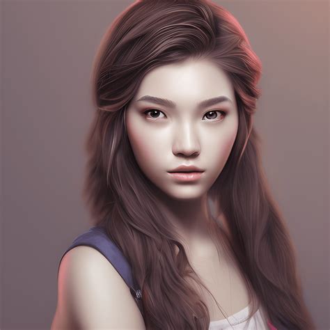 Beautiful Girl Art By Sam Yang And Samdoesarts · Creative Fabrica