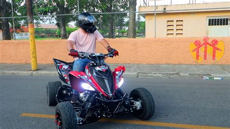 Nuevo Led En El Cuatrimoto Yamaha Raptor R Cuanto Cuesta Youtube