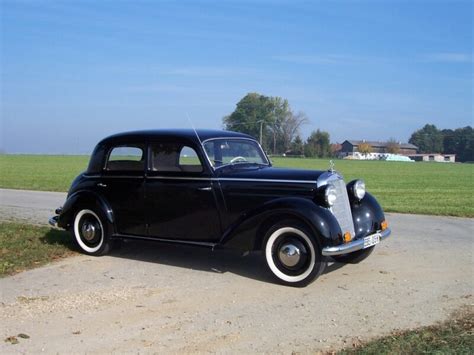 Mercedes Benz 170 - automotive experience