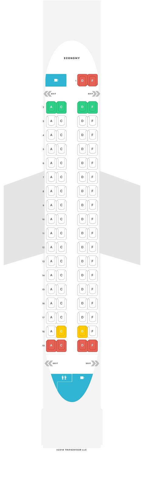 Seat Map And Seating Chart Atr 72 600 Indigo