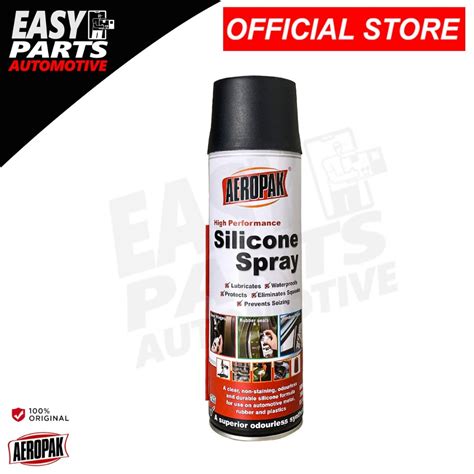 Aeropak Automotive Silicone Spray Ml Shopee Philippines