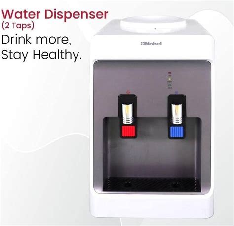 Nobel 2 Tap Hot Cold Function Water Dispenser Excess Water Tray Hot Cold Switch Button