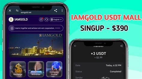 Usdt Mall New Usdt Earning Site Usdt Mining App Free Usdt