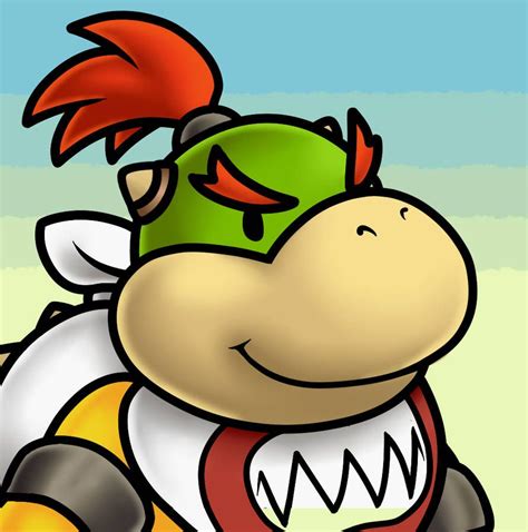 Paper Mario Bowser Jr - Anime Wallpaper HD