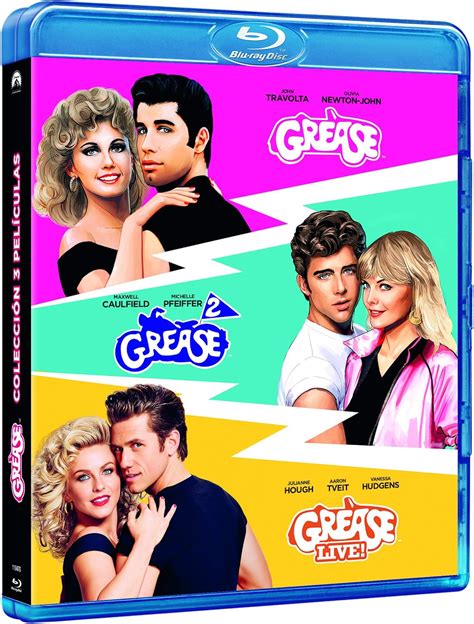 Grease 1 3 Amazonfr Dvd And Blu Ray