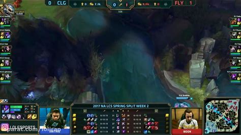 Fly Vs Clg Highlights Game Na Lcs Spring W D Flyquest Esports