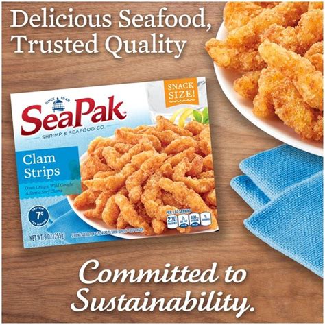 Seapak Clam Strips 9 Oz Instacart