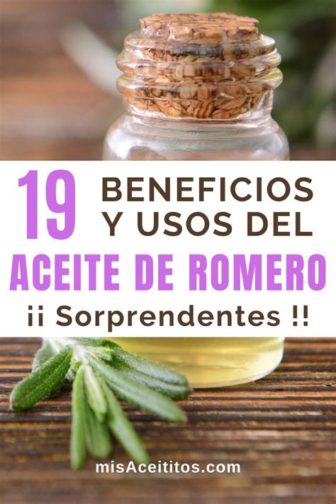 Aqu Aprender S Una Gran Variedad De Usos Del Aceite De Romero Gracias