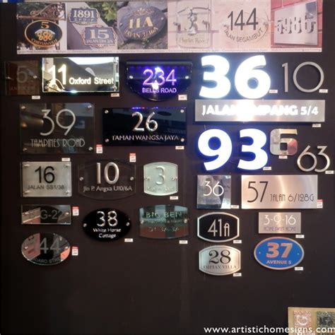 malaysia signs shop personalized house signs address plaque number