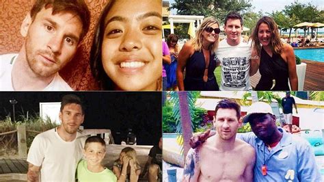 Asediado Por El Cariño De Los Fans Messi Disfruta De Sus Vacaciones